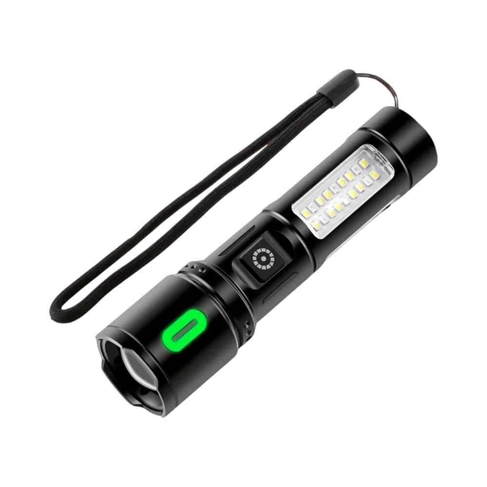 Police Linterna Ecopower Ep Lumenes Black