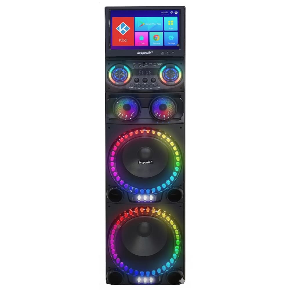 Ecopower Speaker Ecopower Ep Bt Usb Aux Fm Mic Recargable