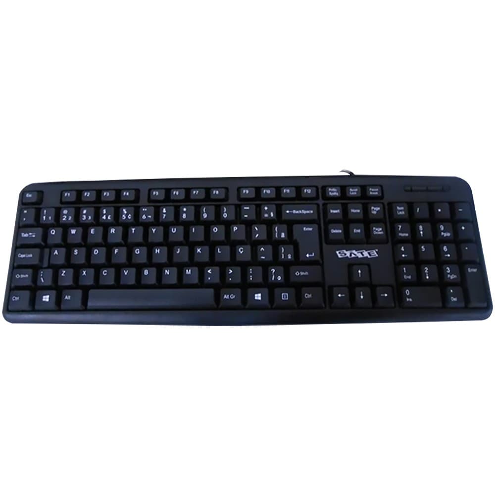 Satellite Teclado Satellite AK-910 USB Espanhol - Preto
