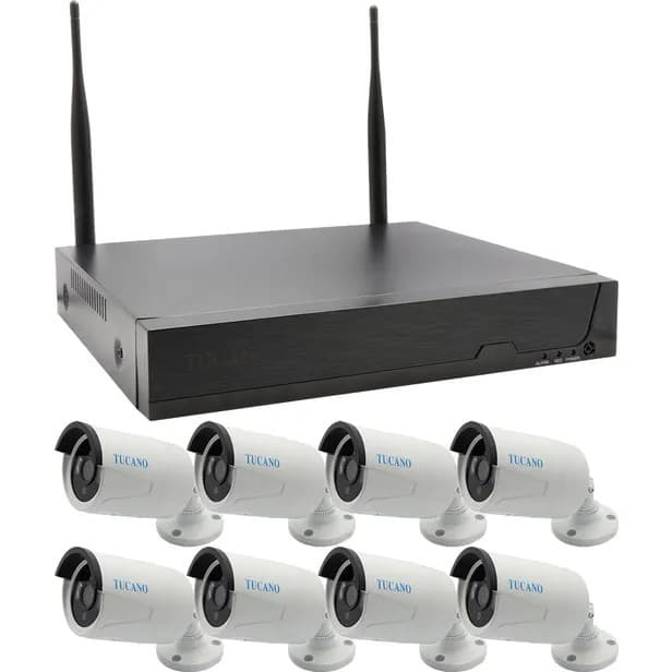Tucano Cctv Tucano Tc WF08 Camaras Wi Fi Branco