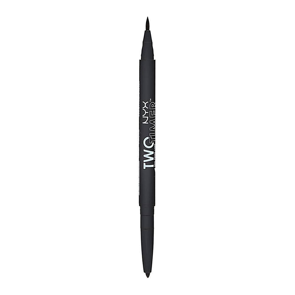 Nyx Two Timer TT01 Jet Black DELINEADOR