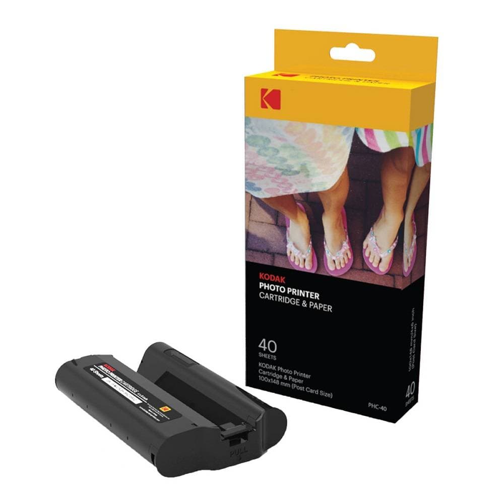 Acessório · Kodak Cartucho Kodak Phc Folhas Papel