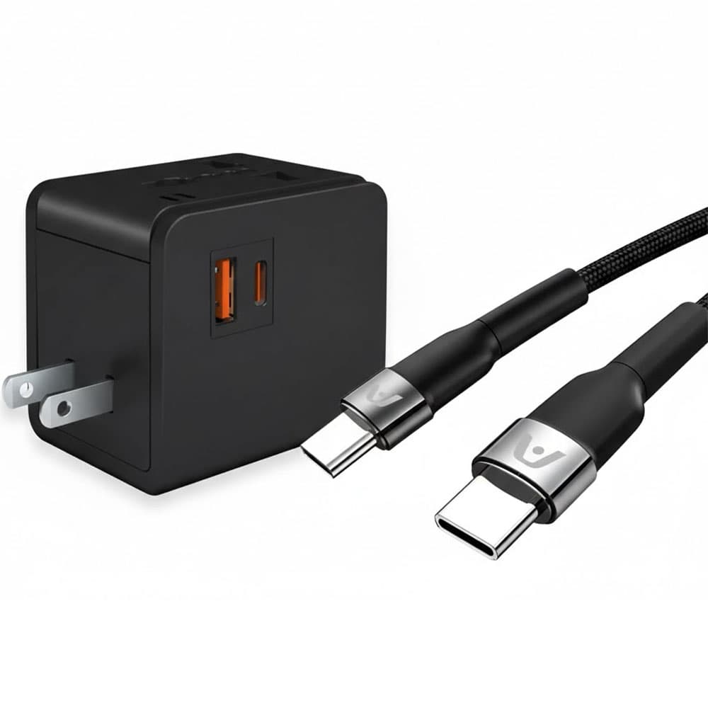 Adaptador Argom Universal All-In-One ARG-CB-0298BK A00680 - Negro