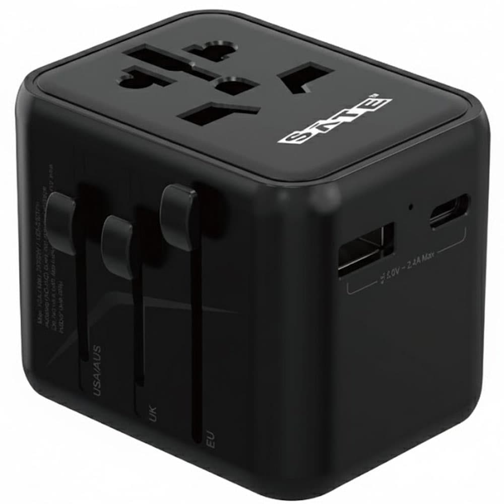 Adaptador de Enchufe Satellite Universal AD-0002 - Negro