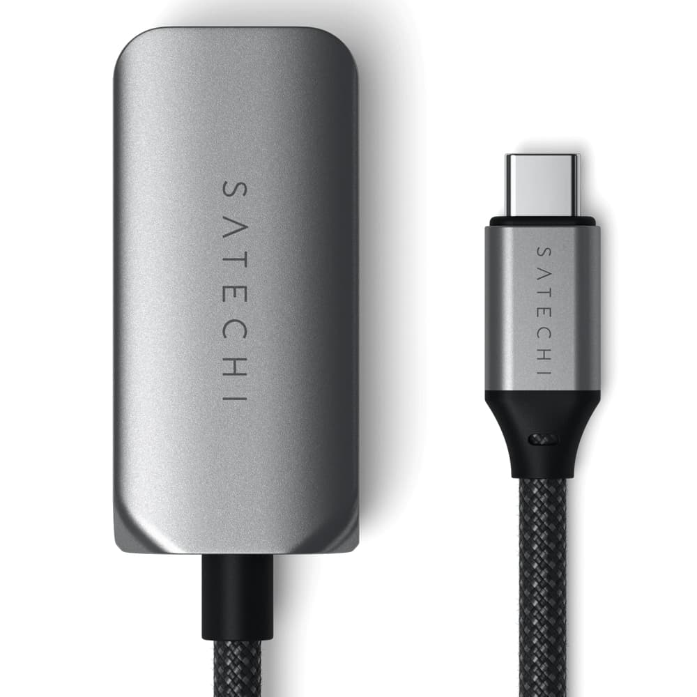 Adaptador Satechi ST-AE25M Usb-C 2.5 Gigabit Ethernet- Space Gray