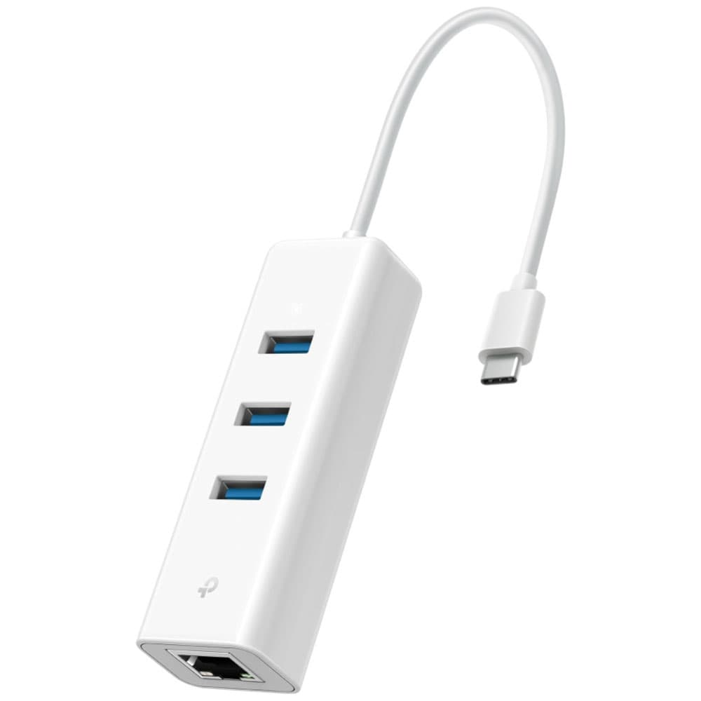 Adaptador USB Red TP-Link UE330C 1 RJ45 Gigabit + 3 Puertos USB 3.0