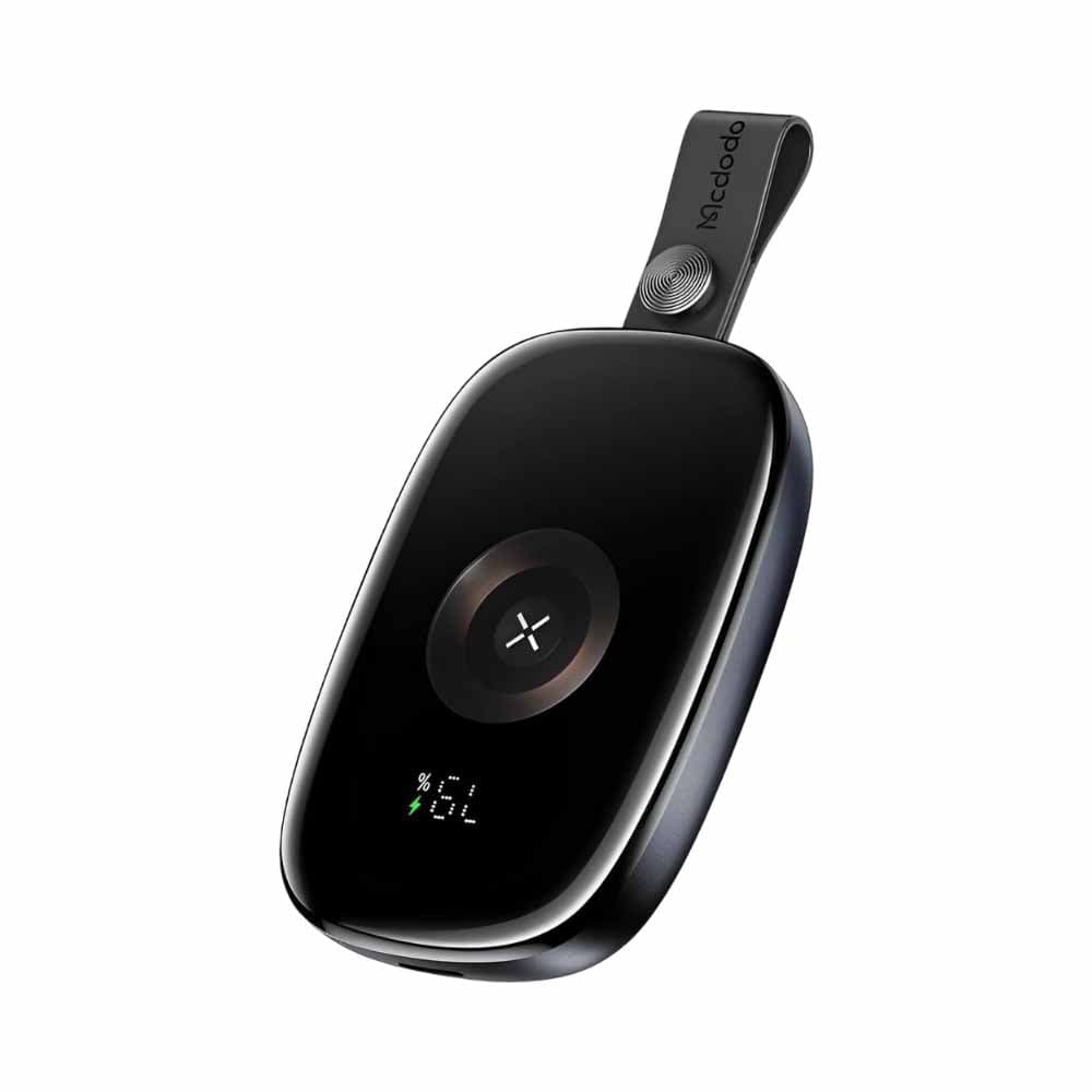 Apple Cargador Portatil Magnético Mcdodo Mc 523 1200 Mah Para Apple Watch Negro