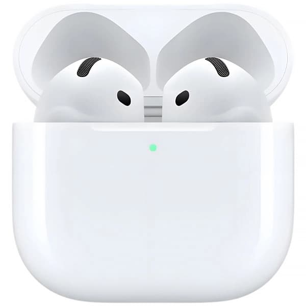 Apple Fone de Ouvido Sem Fio Apple AirPods 4 ANC MXP93BE com USB-C Charging Case - Branco (Anatel)