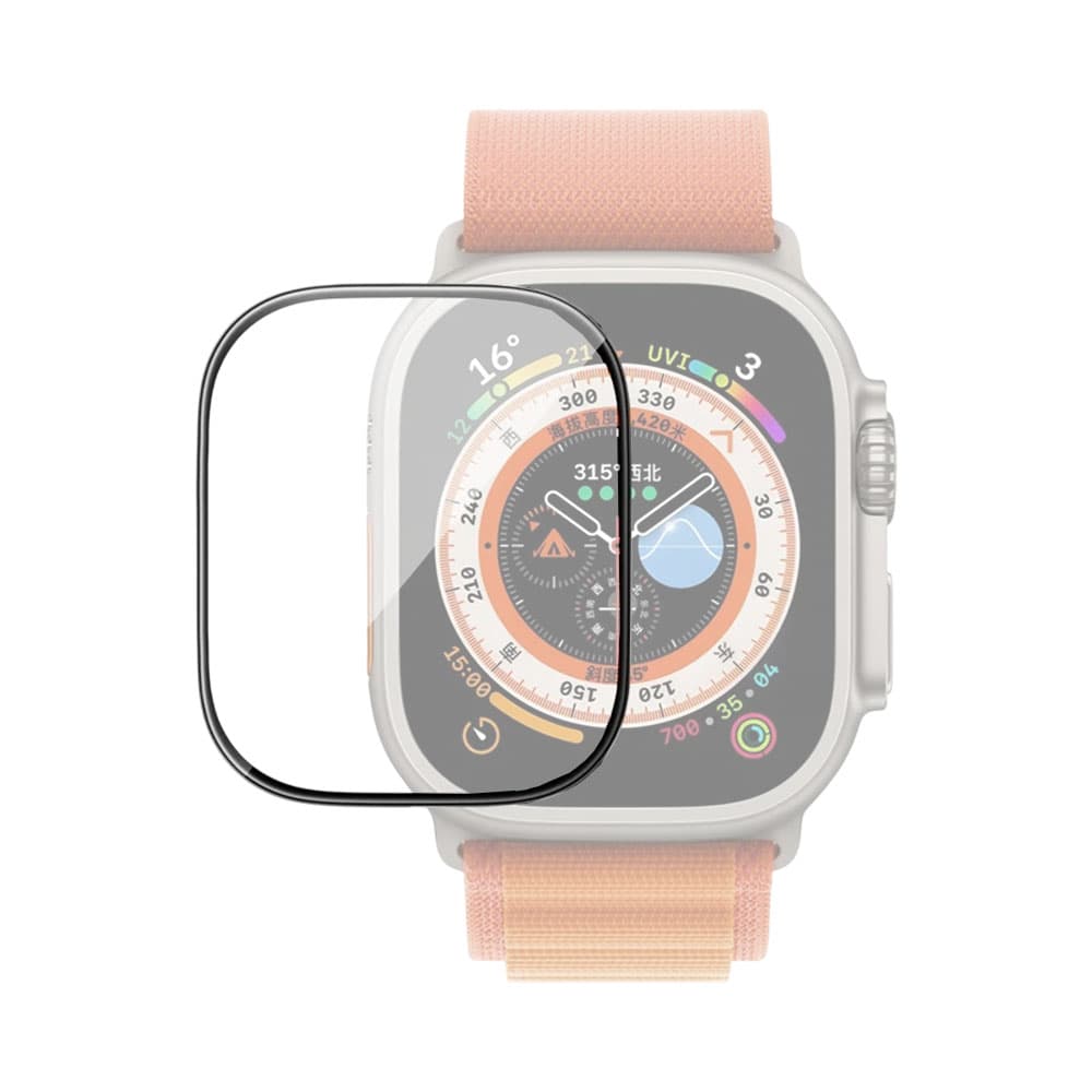 Apple Protector De Pantalla Wiwu Panoramic Series Wi Jd107 Para Watch 45 Mm Transpare