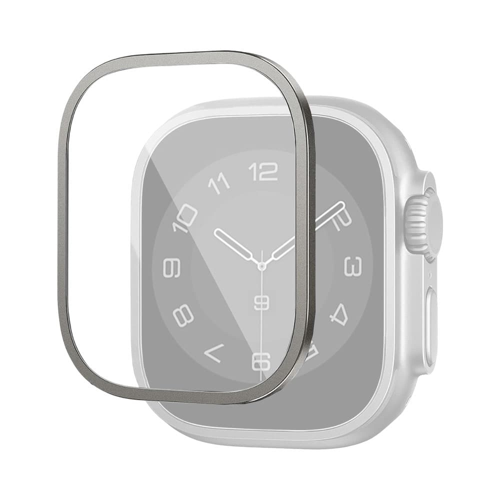 Apple Protector De Pantalla Wiwu Wi Jd106 Para Apple Watch 45 Mm Silver