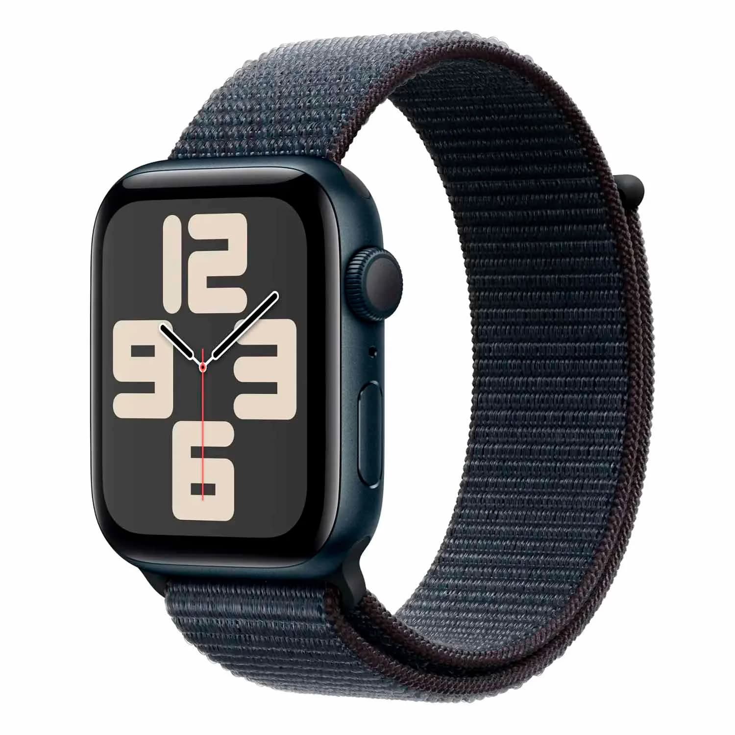 Apple Watch SE 2 2024 MXEA3HN/A Caixa Alumínio 40mm Meia Noite - Loop Esportiva Meia N