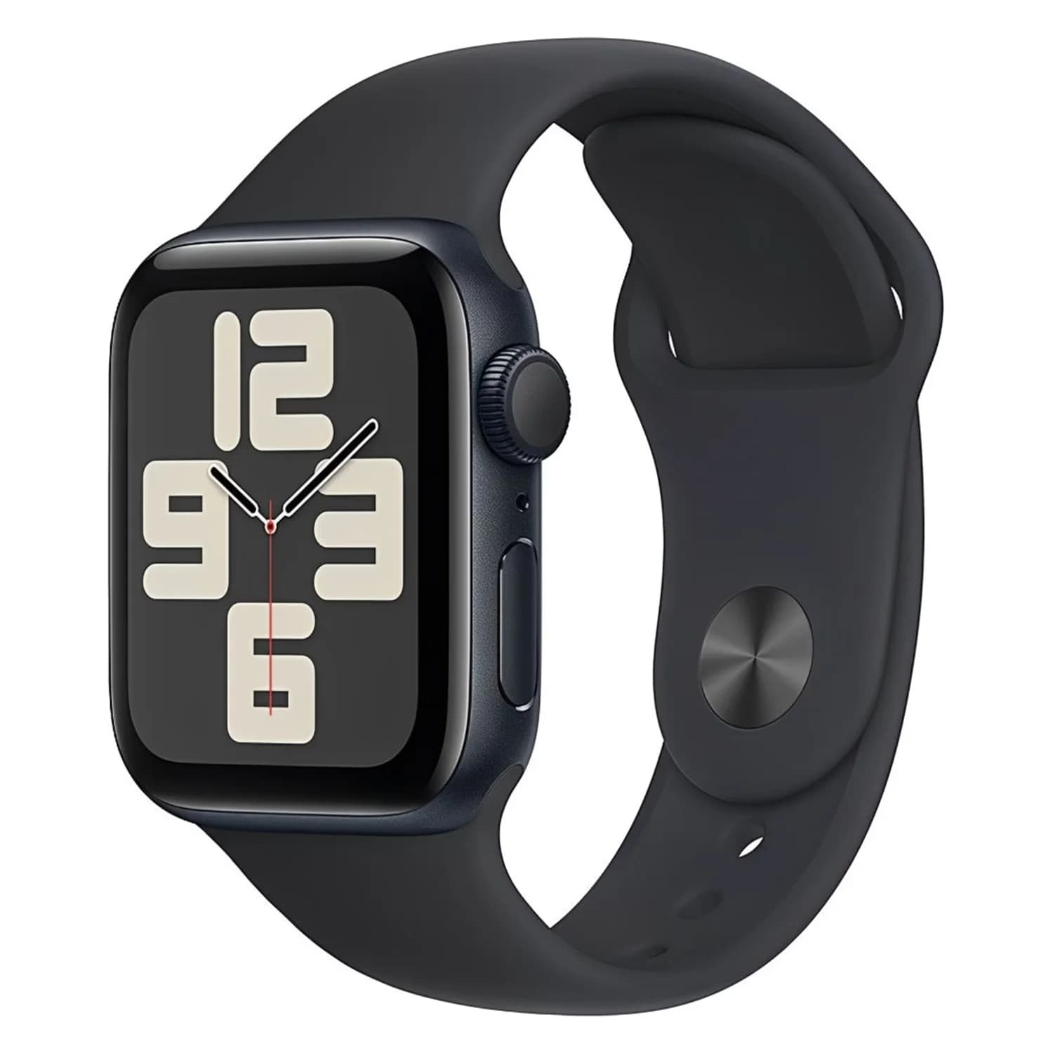Apple Watch SE 2 2024 MXEJ3HN/A Caixa Alumínio 44mm Meia Noite - Esportiva Meia Noite