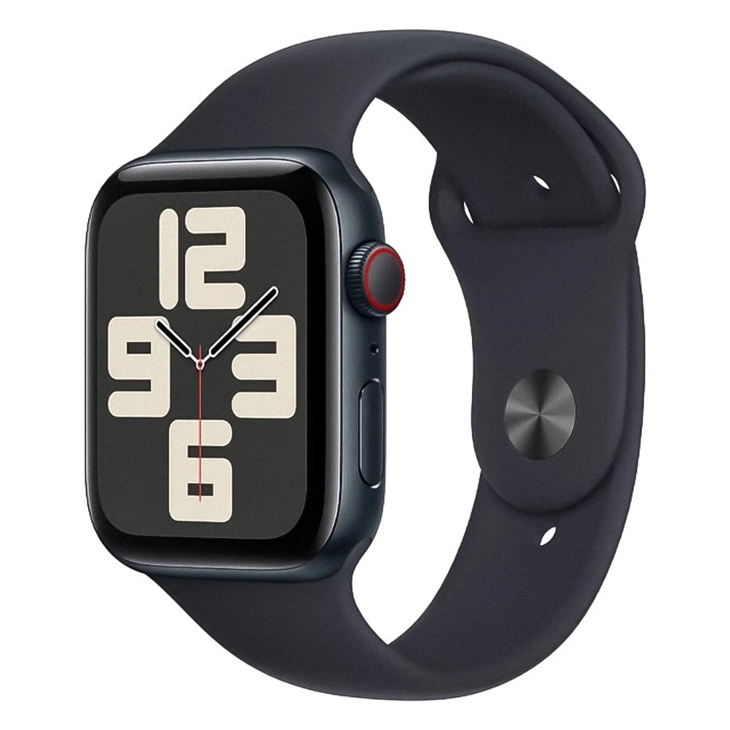 Apple Watch SE 2 MXG23LL/A GPS + Celular Caixa Alumínio 44mm Meia Noite - Esportiva Me