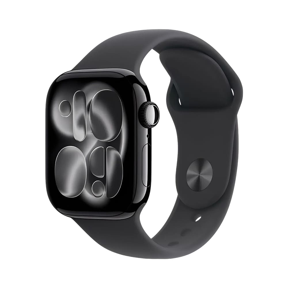 Apple Watch Series 11 A3333 Meux4 Lw/A 46 Mm M/L Gps Jet Black Aluminum/Black Sport Ba