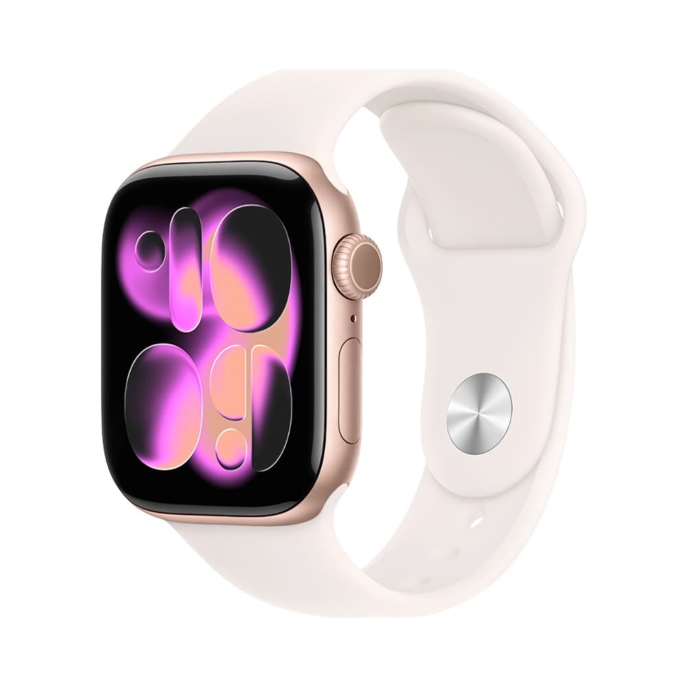 Apple Watch Series 11 A3333 Mev74 Lw/A 46 Mm M/L Gps Rose Gold Aluminum/Light Blush Sp