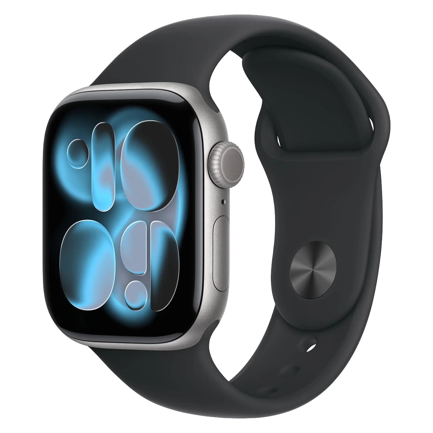 Apple Watch Series 11 MEV04LW/A Caixa Alumínio 46mm Cinza Espacial - Esportiva Preto S