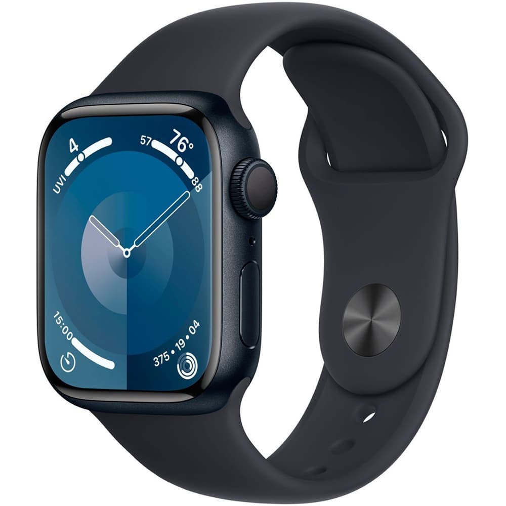 Apple Watch Series 9 41mm GPS Aluminum Midnight/Sport Band Midnight S/M