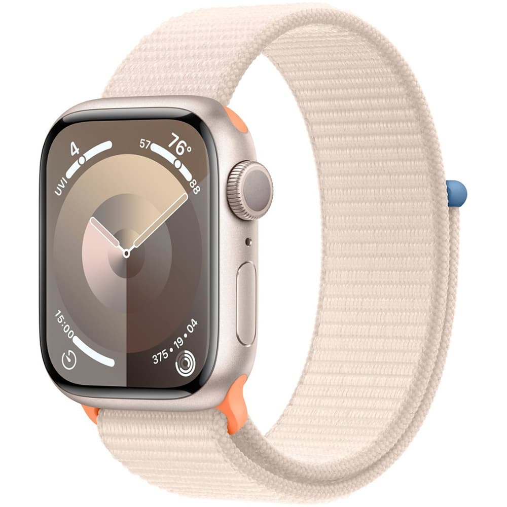 Apple Watch Series 9 45mm GPS Aluminum Starlight/Sport Loop Starlight