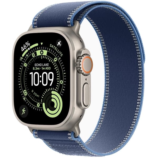 Apple Watch Ultra 3 49 mm M L MEWU4LW A3281 GPS + Celular - Natural Titanium Blue Brig