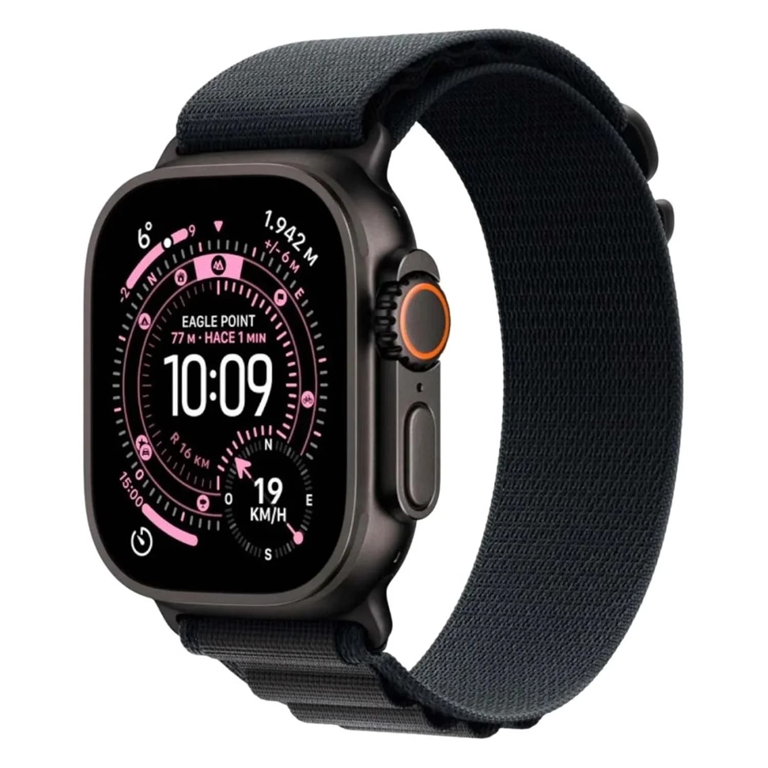 Apple Watch Ultra 3 MF0V4AF/A Celular + GPS Caixa Titânio Preto 49mm - Loop Alpine Pre