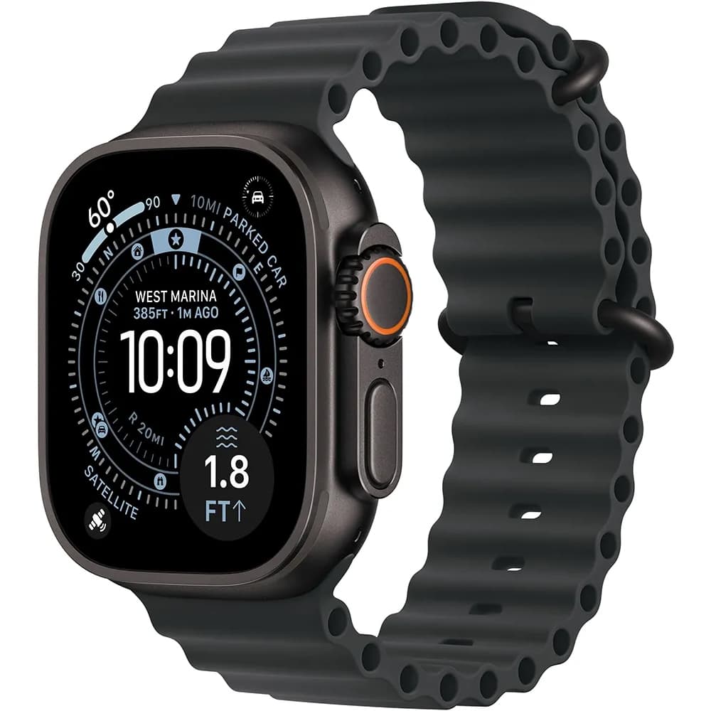 Apple Watch Ultra3 49mm Cell MF0J4LW/A - Black With Black Ocean Band