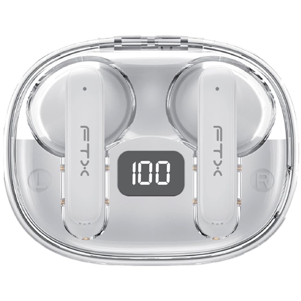 Auricular FTX E80-WH MIC/ENC/Touch/Bluetooth - Blanco