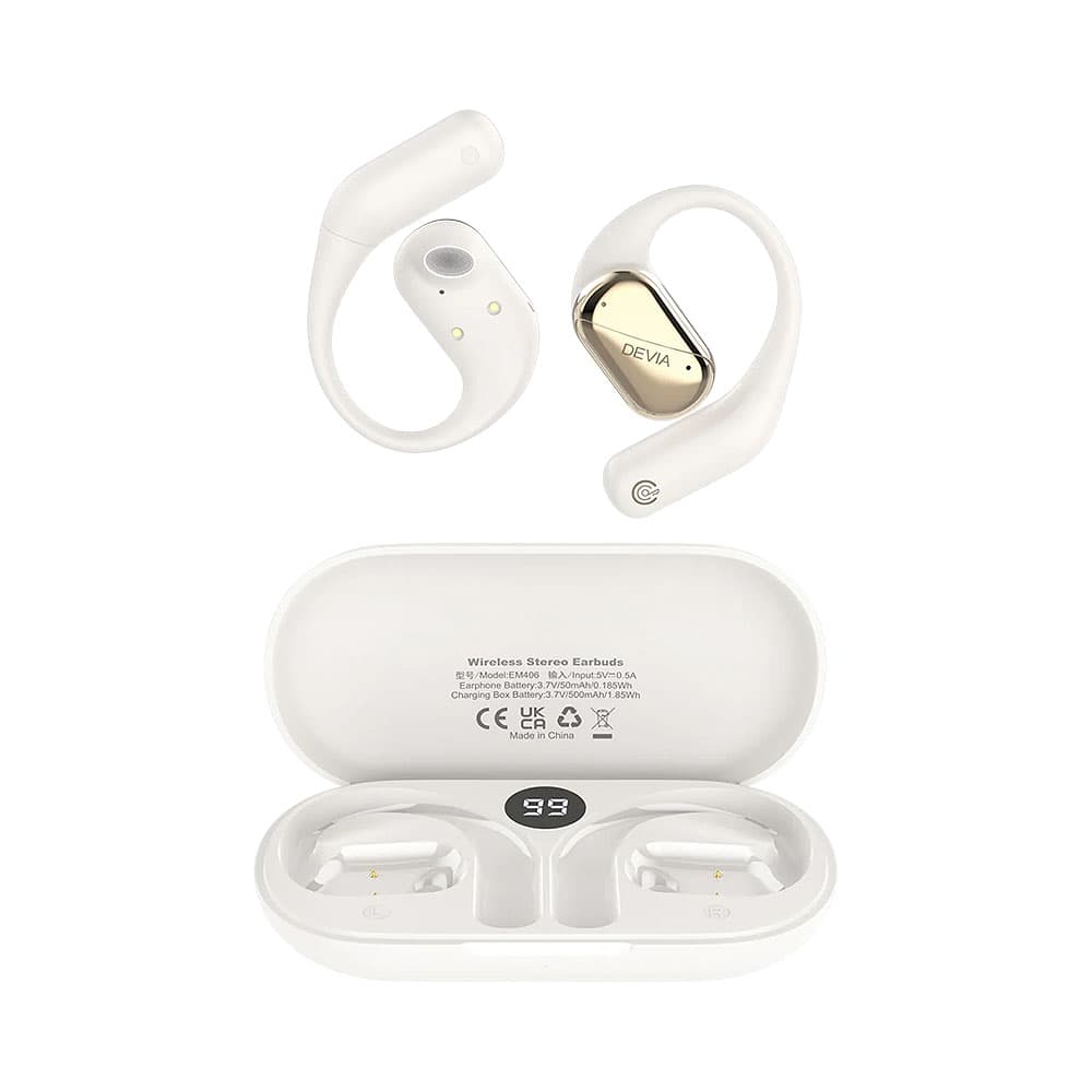 Auricular Inalámbrico Devia Ows Lite1 Opening Em406 Beige