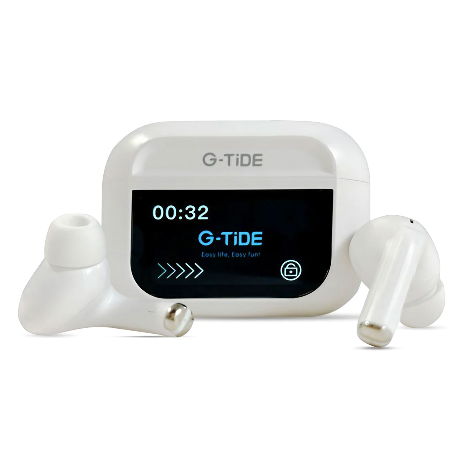 Auricular Inalámbrico G-Tide Future Pod Wireless/Mic - White