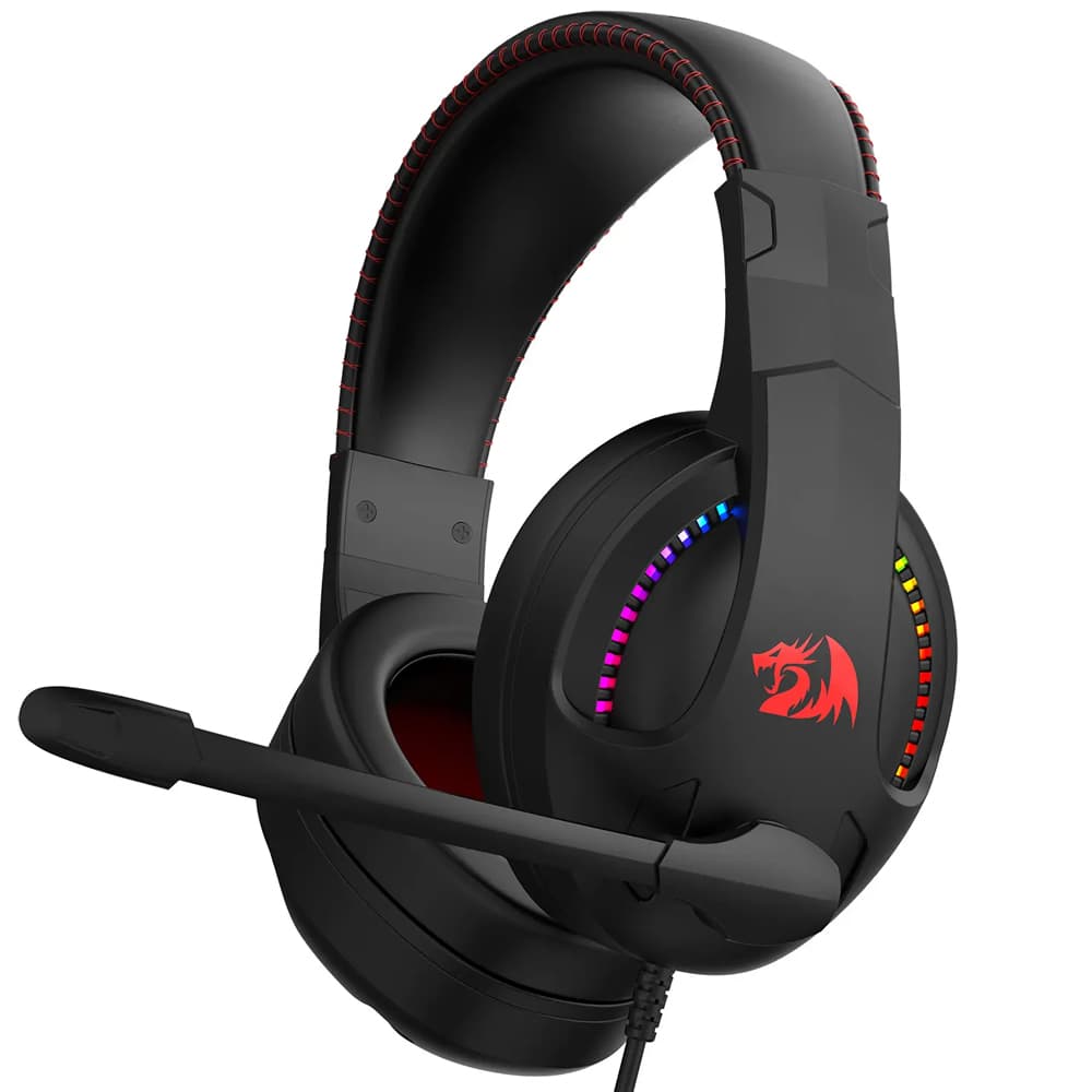 Auricular Redragon H211-RGB CRONUS 3.5MM+USB- Black