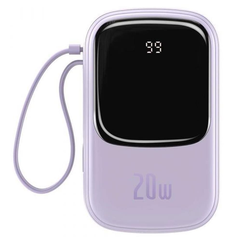 Baseus Cargador Portátil Baseus PPQD020005 10000mAh IP Editon 20W - Purple