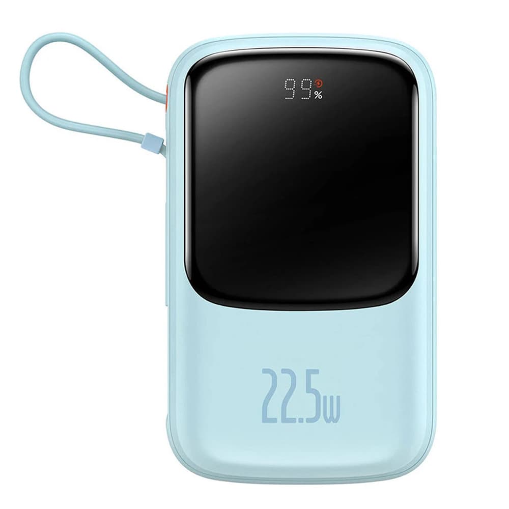 Baseus Cargador Portátil Baseus PPQD020103 10000mAh IP Editon 22.5W - Ligth Blue