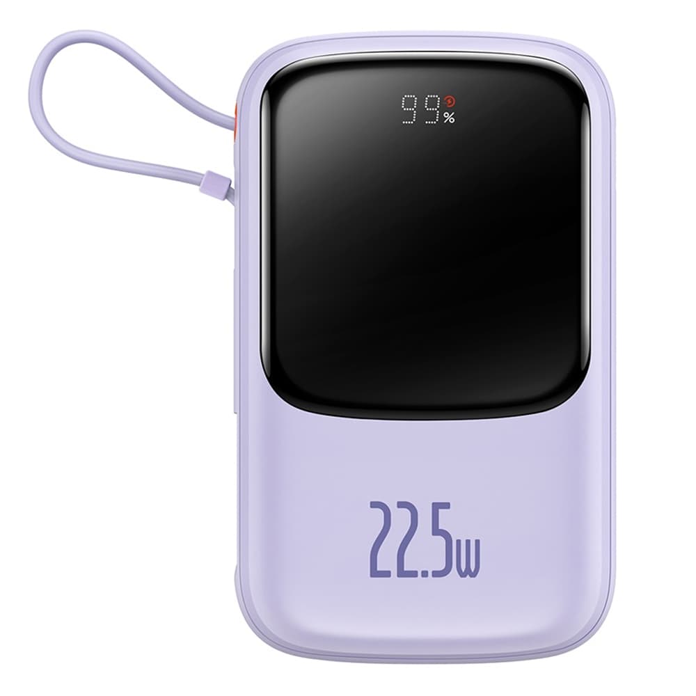 Baseus Cargador Portátil Baseus PPQD020105 10000mAh USB-C Editon 22.5W - Purple