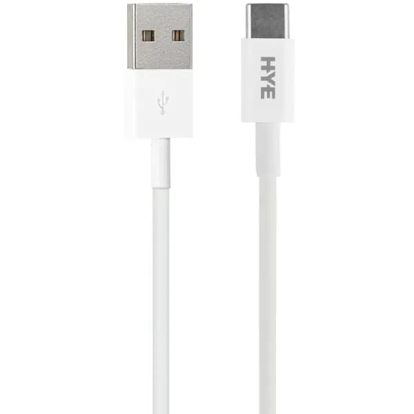 Cabo USB-C HYE HYE180UC de 1 Metro - Branco