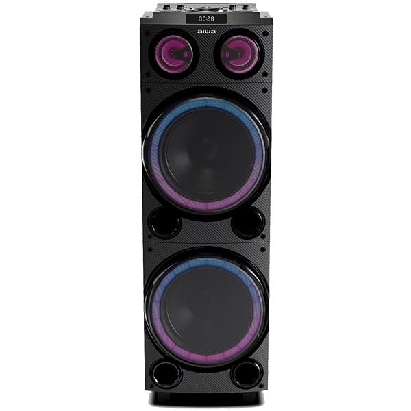 Caixa de Som Aiwa AWPOC14 1.000 watts P.M.P.O com Bluetooth USB - Preta