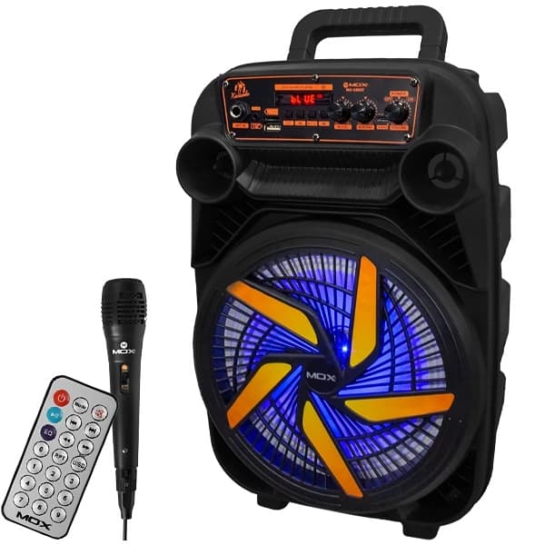 Mox Caixa Som Mox Mo S805T Watts Rms Usb Fm Preta