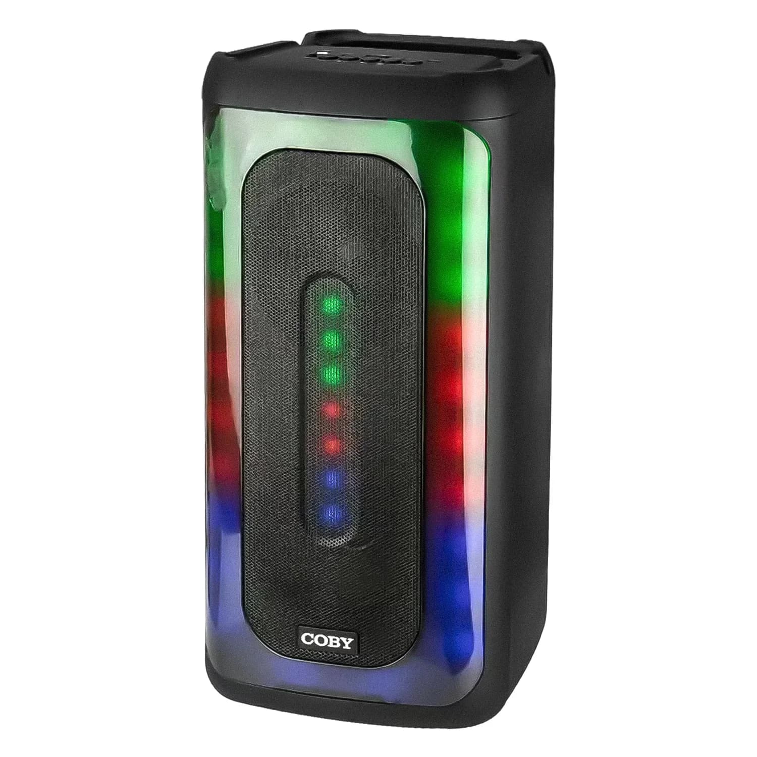 Caixa de Som Portátil Coby CY3344-4X2IN-10W-OV Bluetooth - Preto