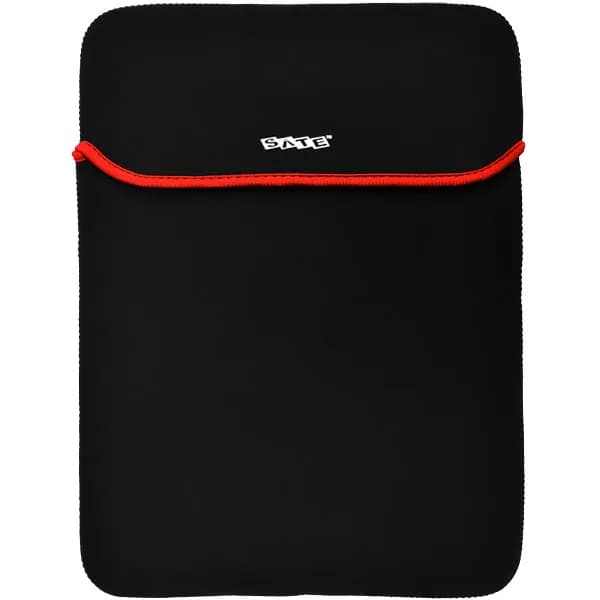 Capa para Computador Portátil de 15.6" Satellite A-KP12 - Preta Vermelha