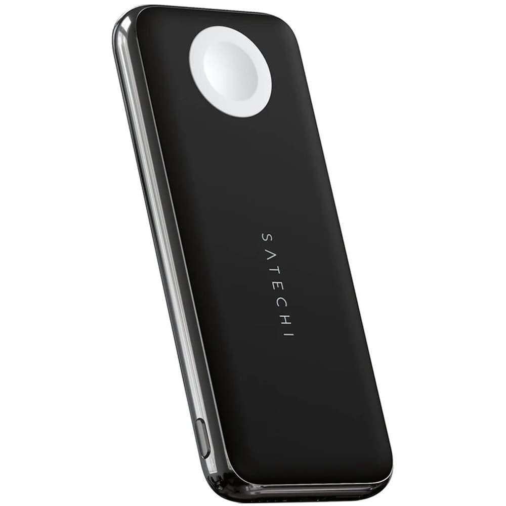 Cargador Inalambrico Satechi Quatro ST-UC10WPBM USB-C/18W - Black