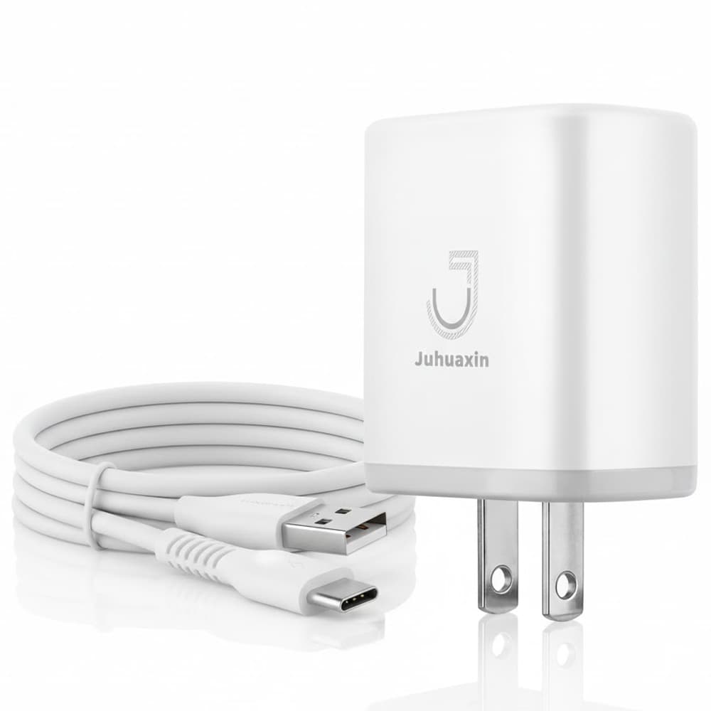 Cargador Juhuaxin JU-P02 Con Cable USB-C 20W - White