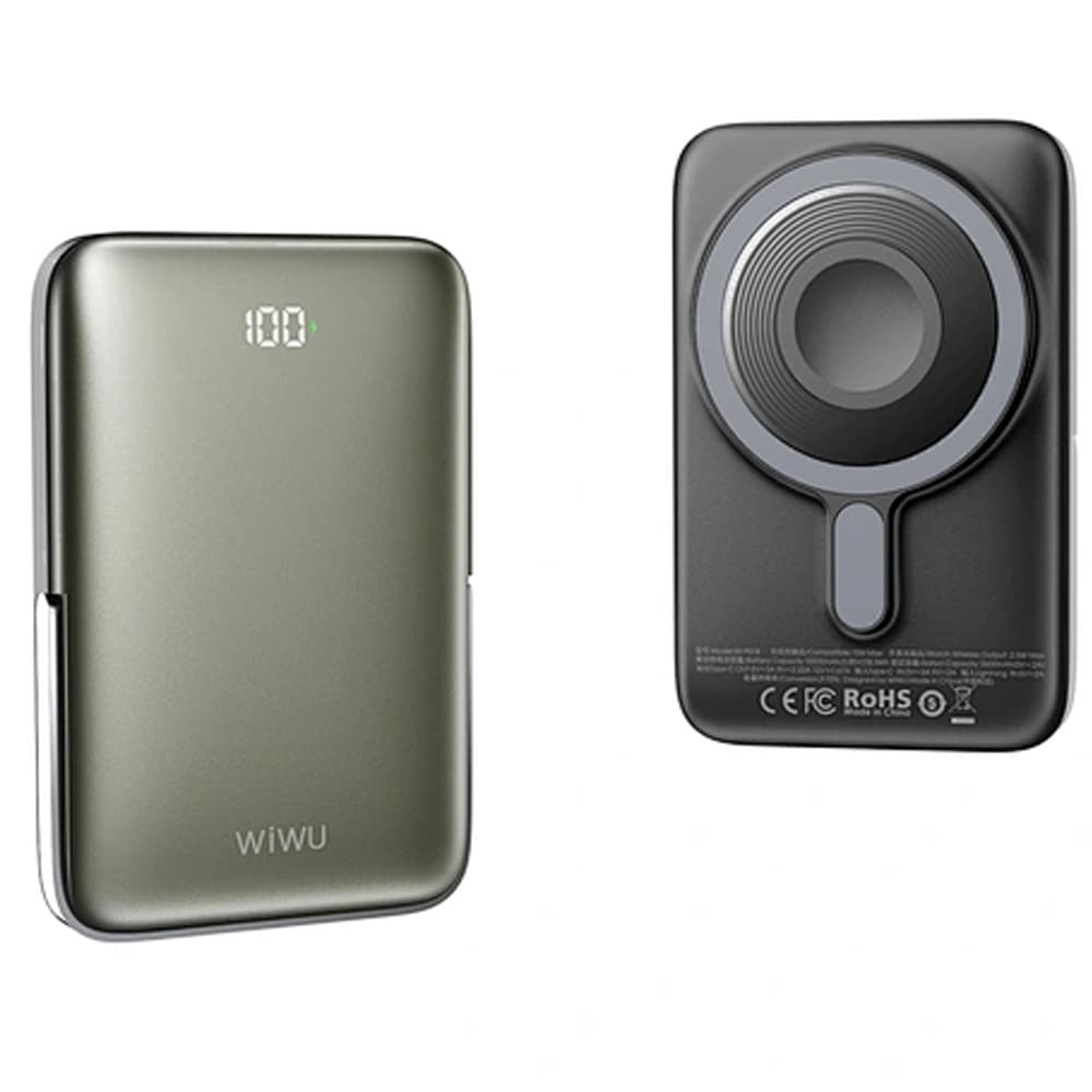 Cargador Maganetico WIWU 3EN1 Wireless WI-P018 - Black
