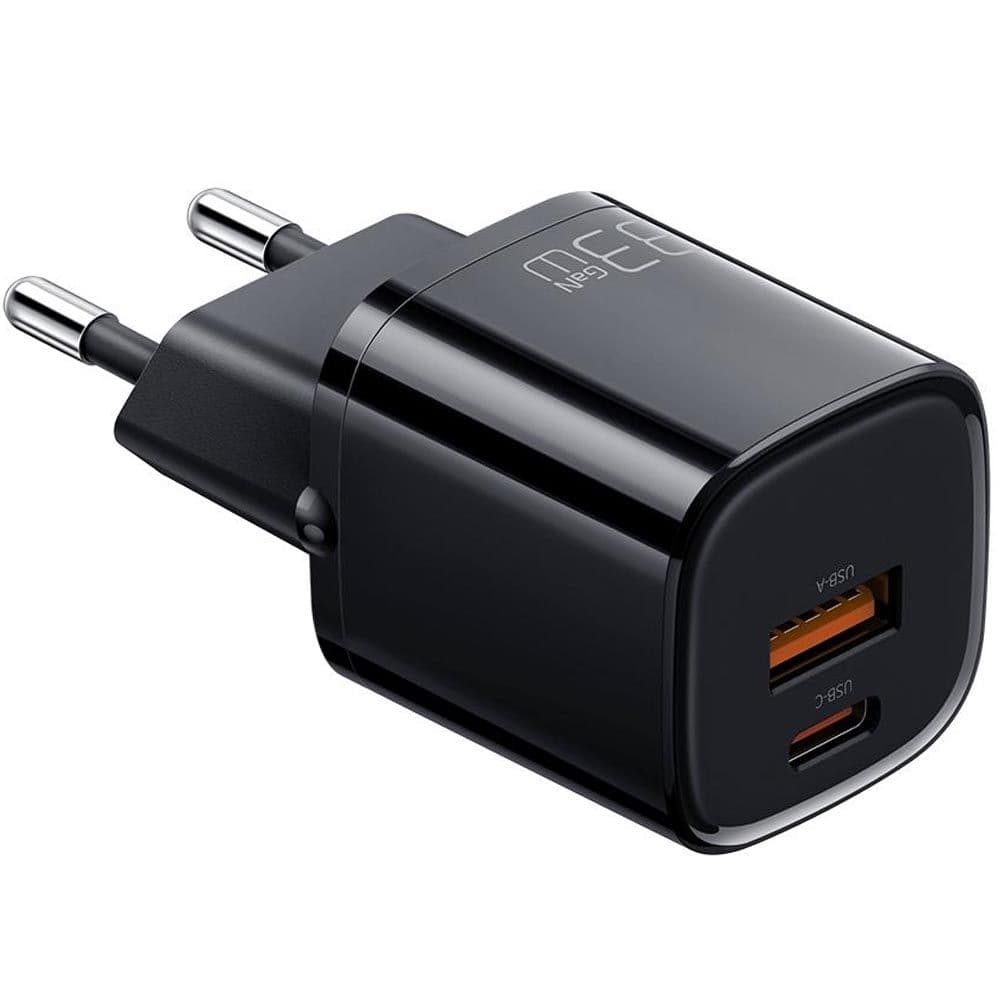 Cargador MCDODO CH-015 con USB-C/USB-A/33W - Black