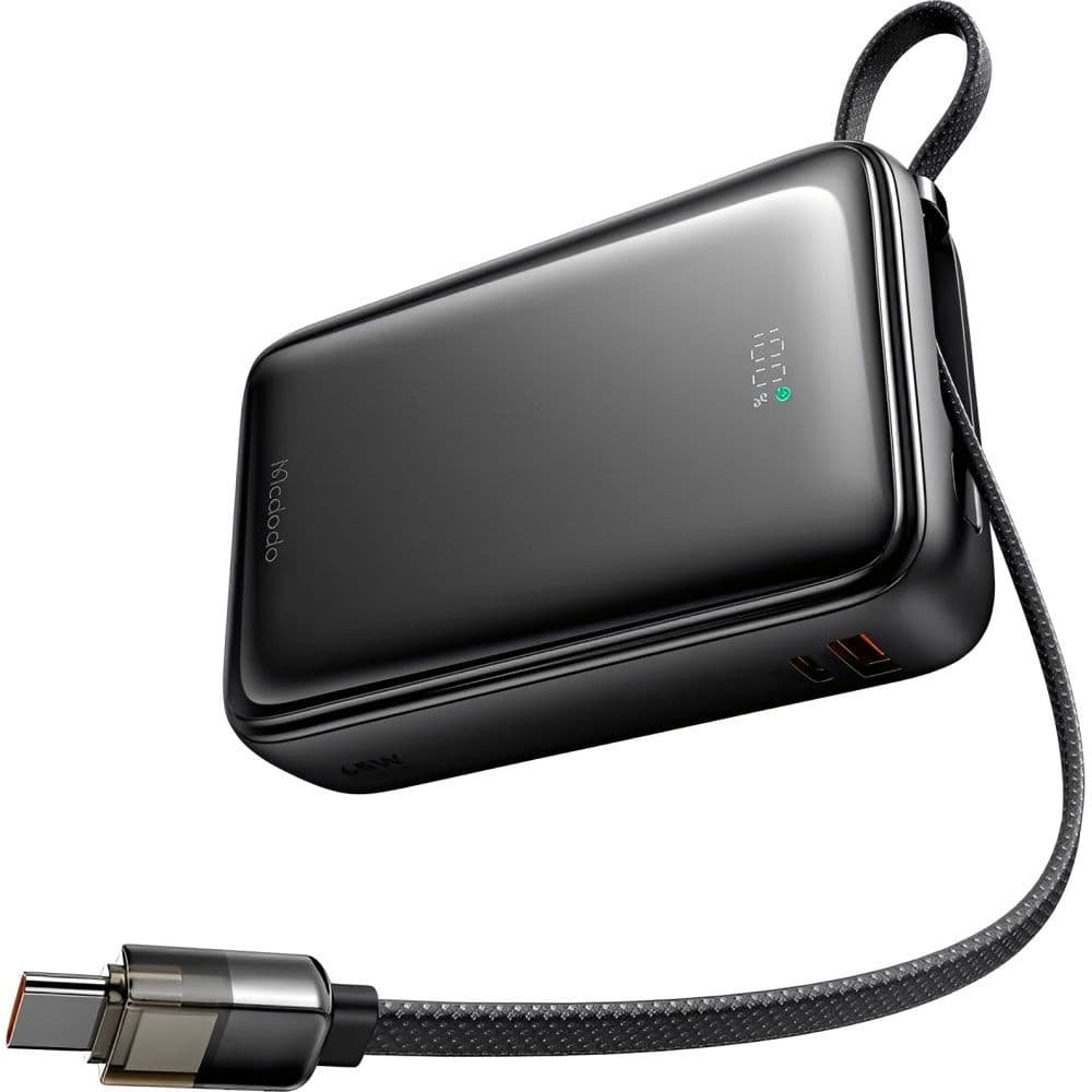 Cargador Mcdodo CH-6370 65W C/Cable USB-C/USB-C - Black