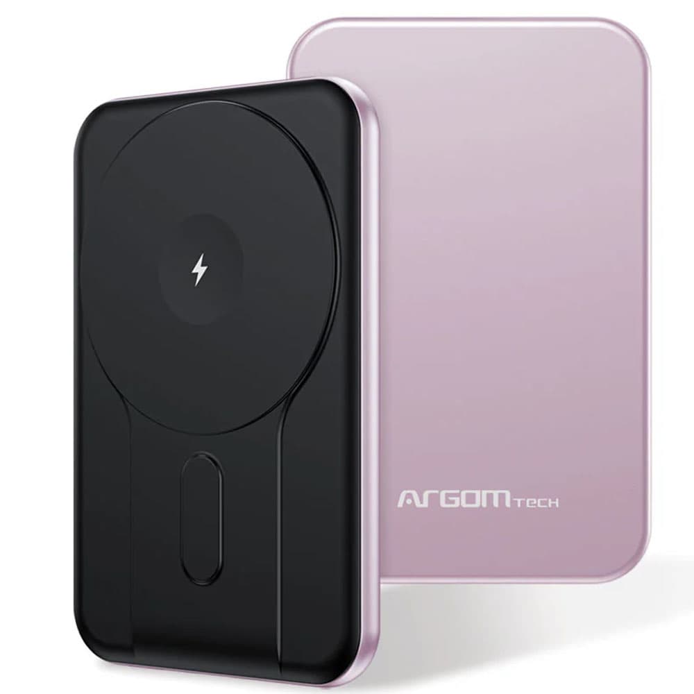 Cargador Portatil Argom MS5 5000mAh ARG-PB-1160PK A00675 - Pink