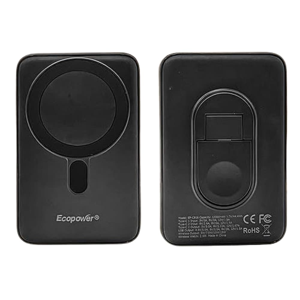 Cargador Portátil Ecopower EP-C816 12000MAH - Black