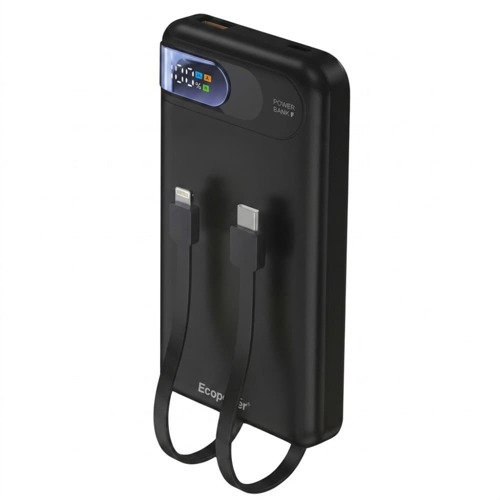 Cargador Portatil Ecopower EP-C858 12000MAH - Negro