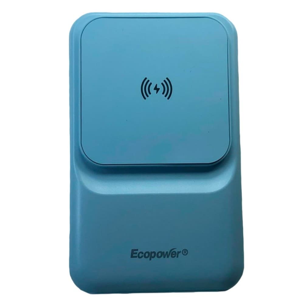 Cargador Portatil Ecopower EP-C860 12000MAH - Celeste (Caja Fea)