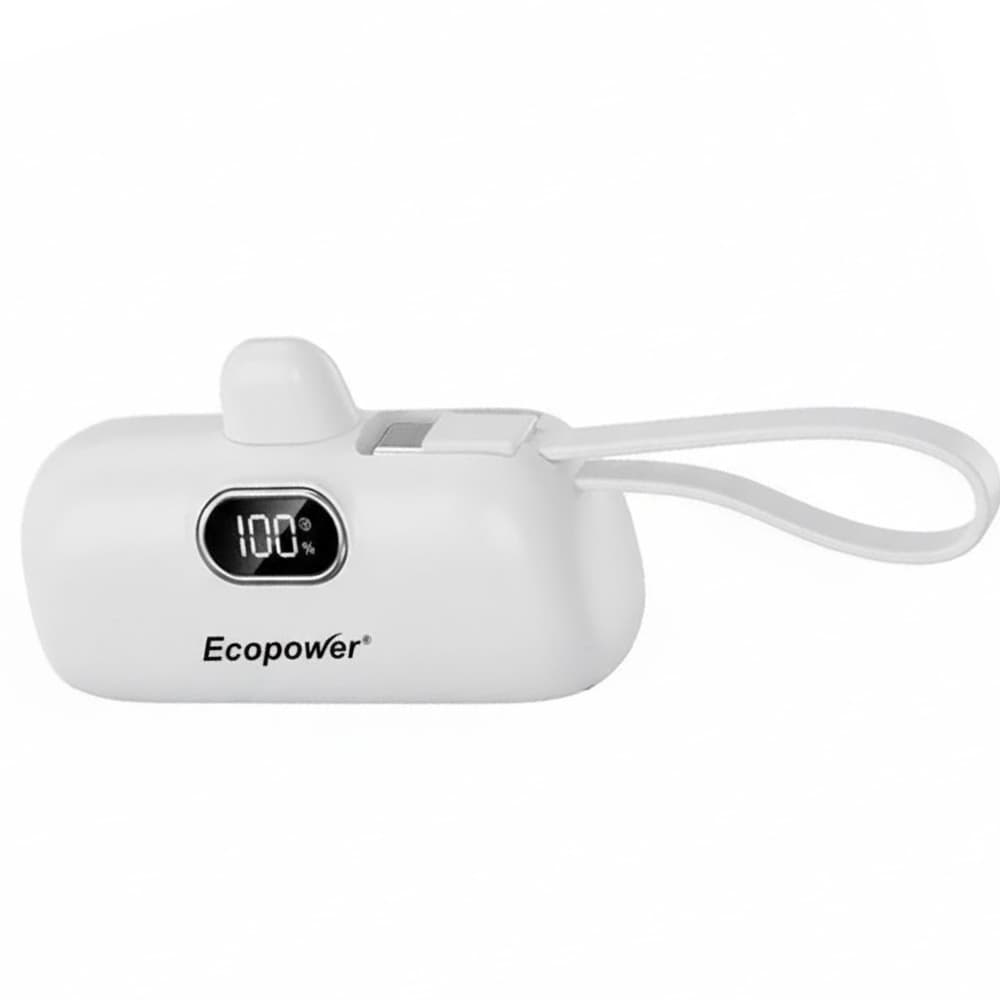 Cargador Portatil Ecopower EP-C873 5200mAh - Blanco