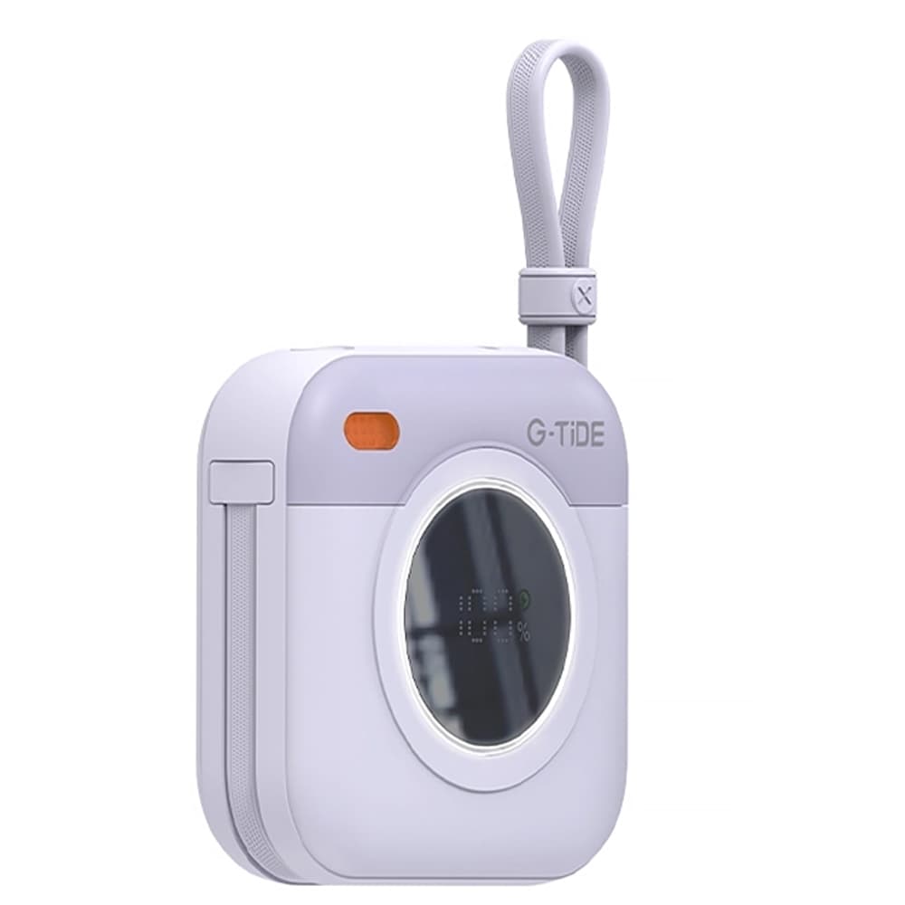 Cargador Portatil G-Tide Multi X1 10000 mah- Purple