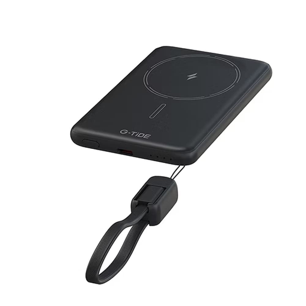 Cargador Portatil G-Tide Slim 01 5000MAH- Black