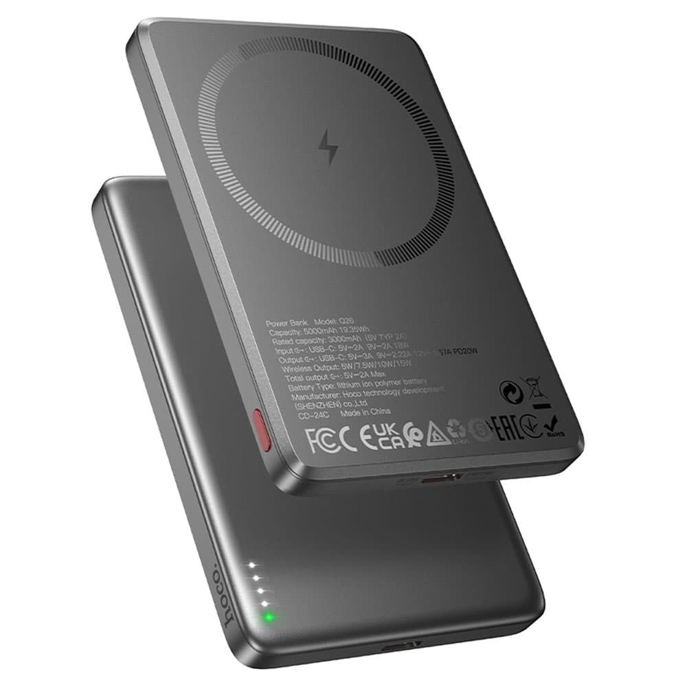 Cargador Portátil Hoco Q26 20W 5000mAh - Gray